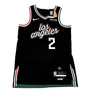 NIKE LOS ANGELES LA CLIPPERS CITY KAWHI LEONARD JERSEY Men's Medium